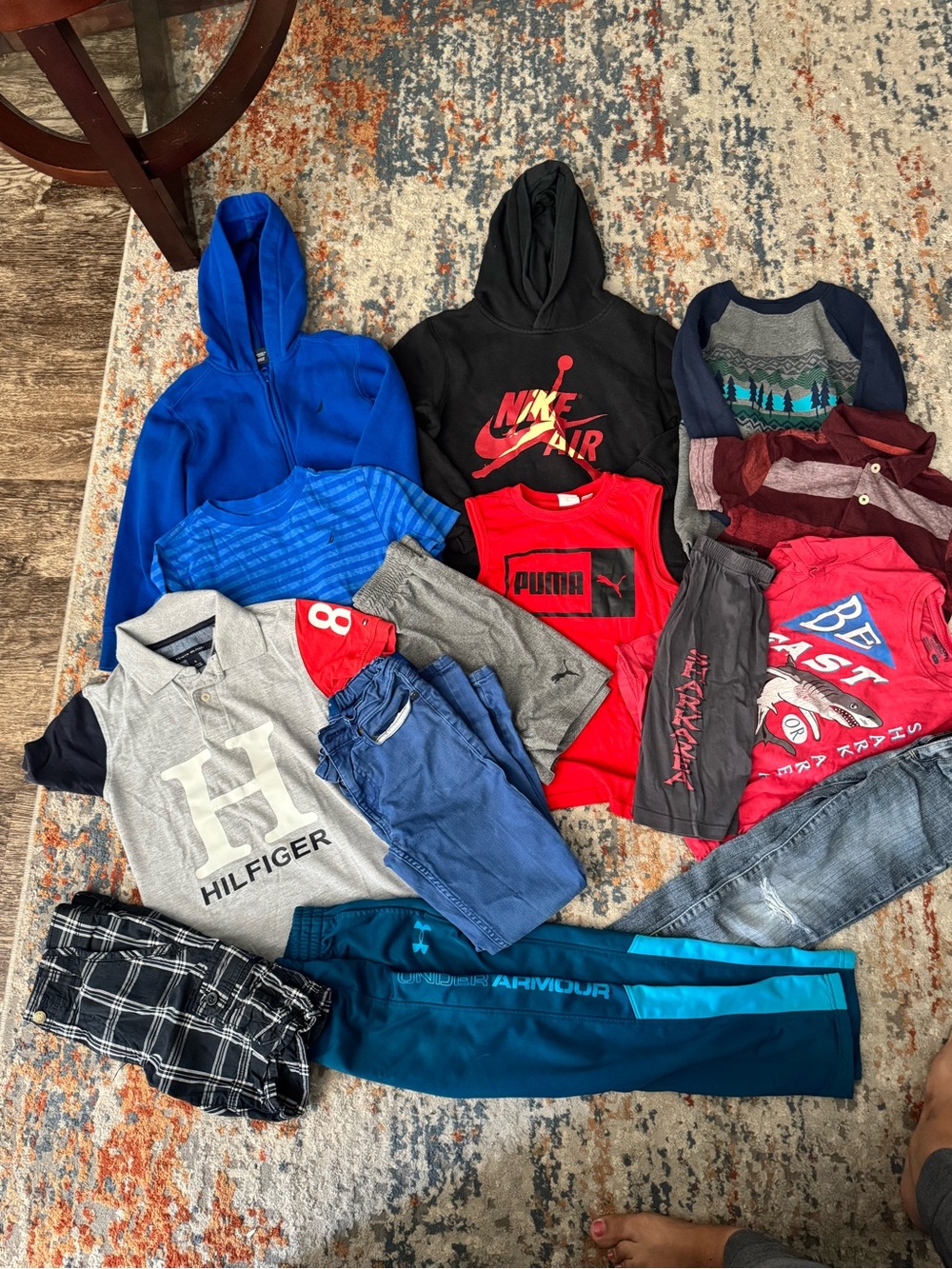 Lot of boys clothes